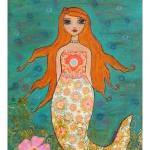 Art Print - Whimsical Merma..