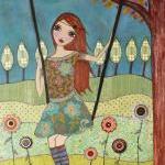 Art Print - Just thinking