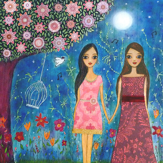 Art Print - Friends are Magical
